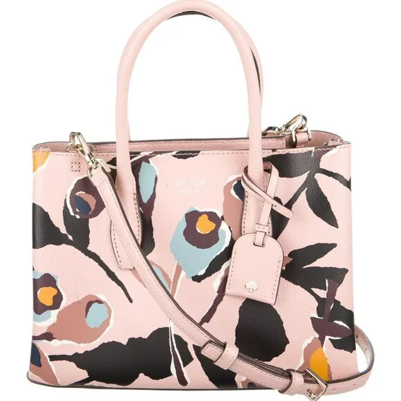 Kate Spade NY Eva Paper Rose Large Shoulder Bag Purse - Picture 1 of 14